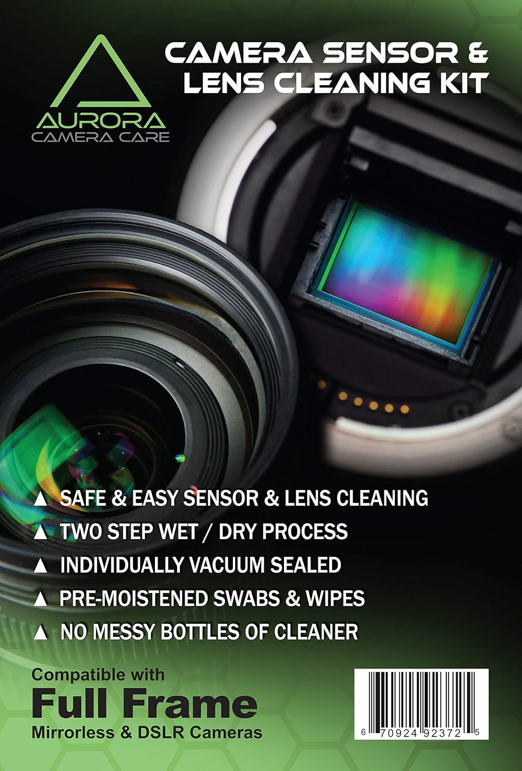 Camera Sensor & Lens Cleaning Kit (Full Frame)