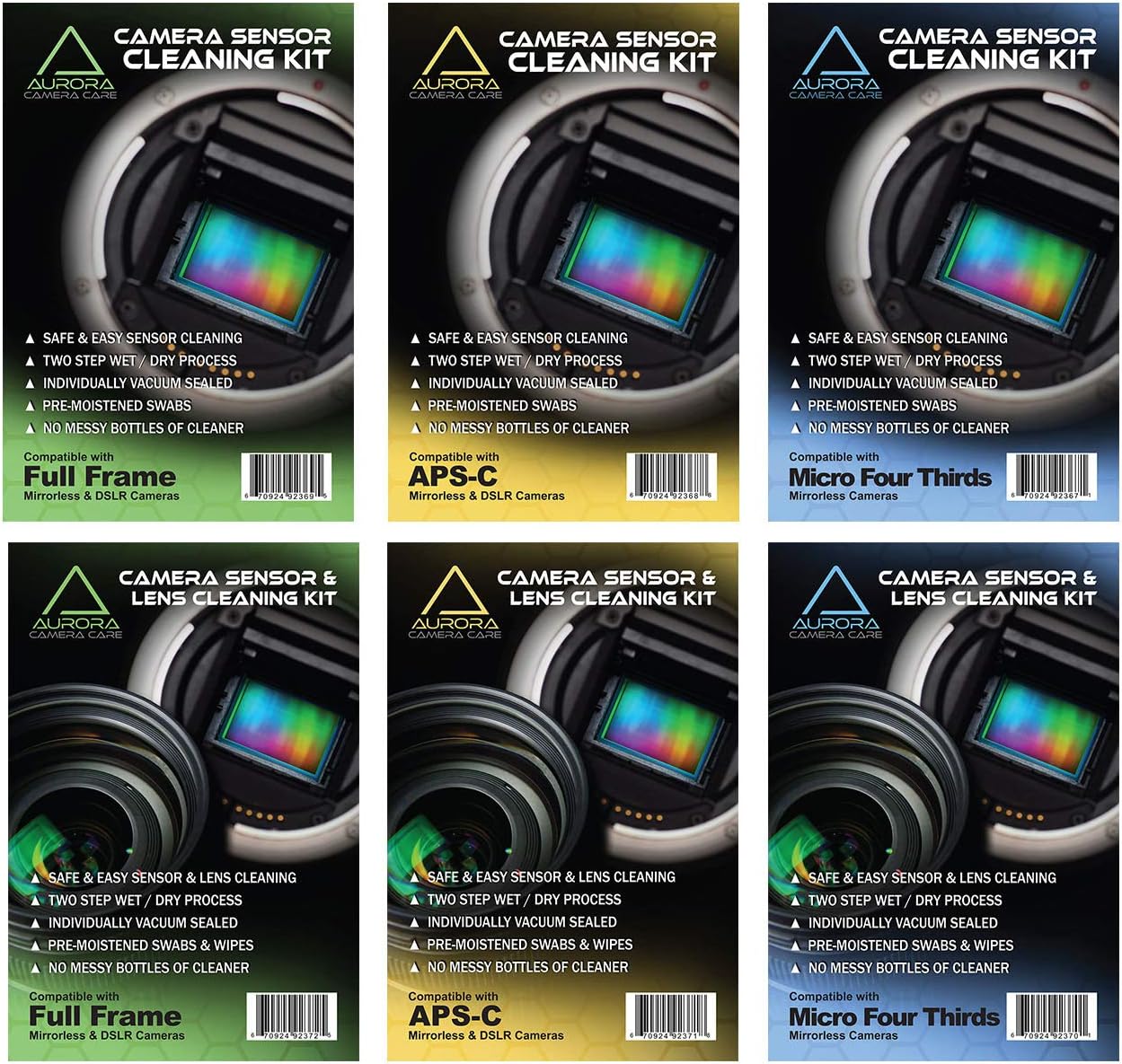 Camera Sensor Cleaning Kits (Full Frame)
