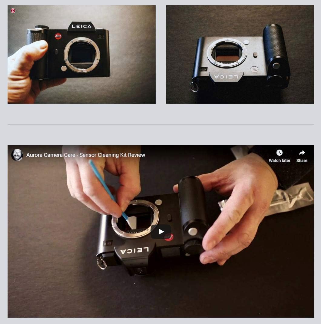 Camera Sensor & Lens Cleaning Kits (Micro Four Thirds)