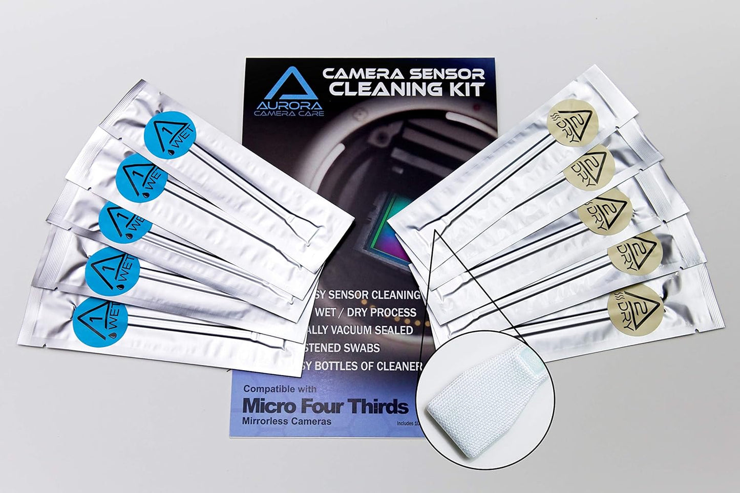 Camera Sensor Cleaning Kits (Micro Four Thirds)