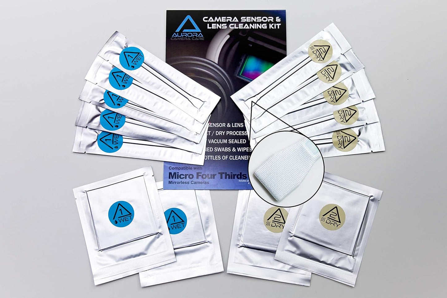 Camera Sensor & Lens Cleaning Kits (Micro Four Thirds)